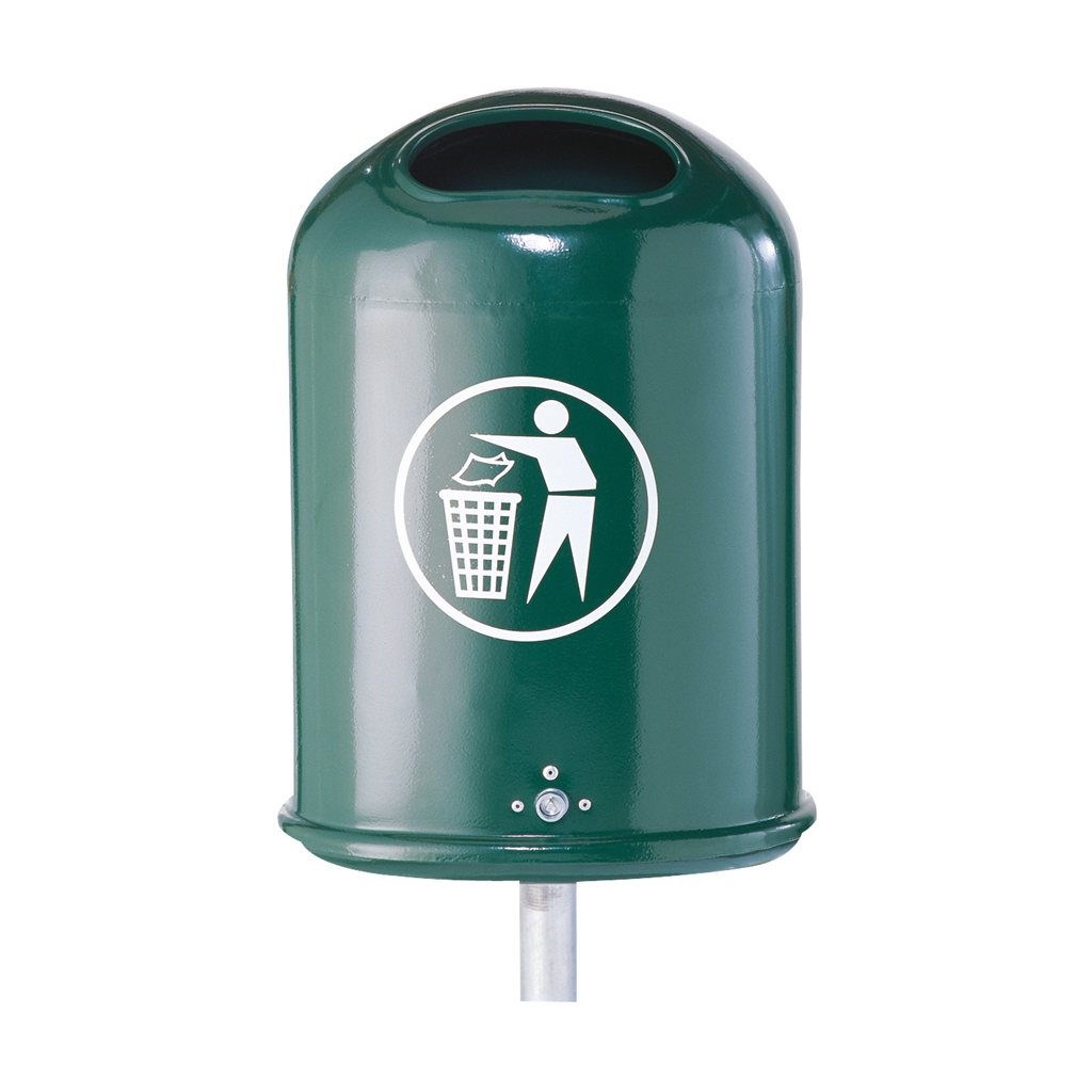 Abfallbehälter oval, 45l