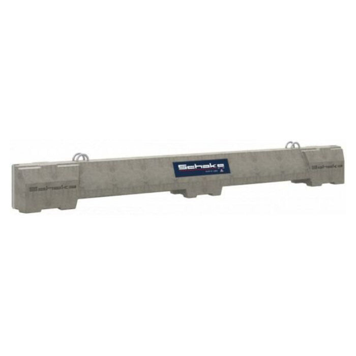 Betonleitschwelle 3480 mm – stapelbar, flexibel, für Bauzäune & Absperrung 