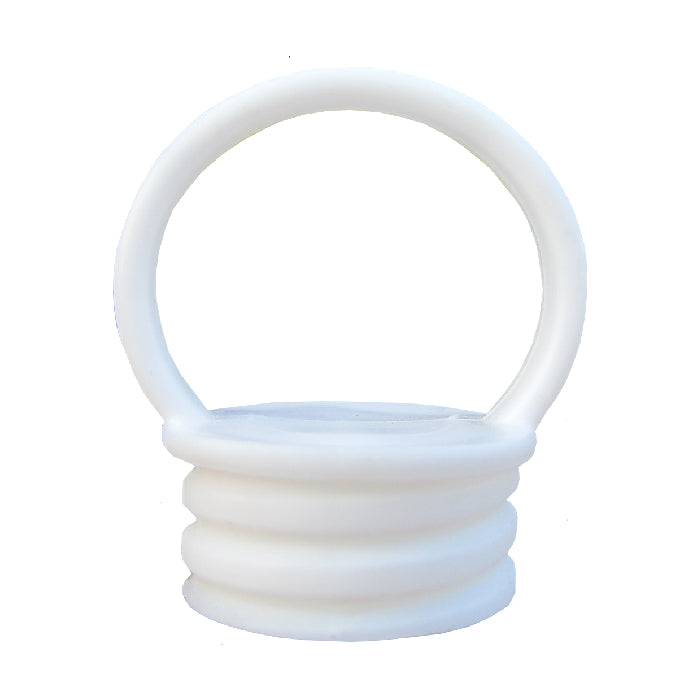 Schrauböse für Ø 80mm Flexipfosten, weiß 
