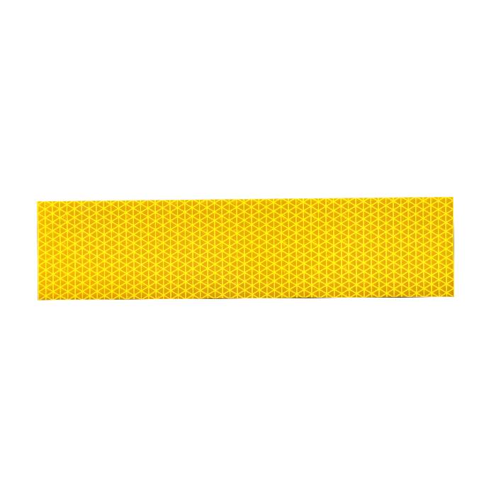 Ersatzrefkletor für Ø 80mm Flexipfosten, RA2/C, Gelb 