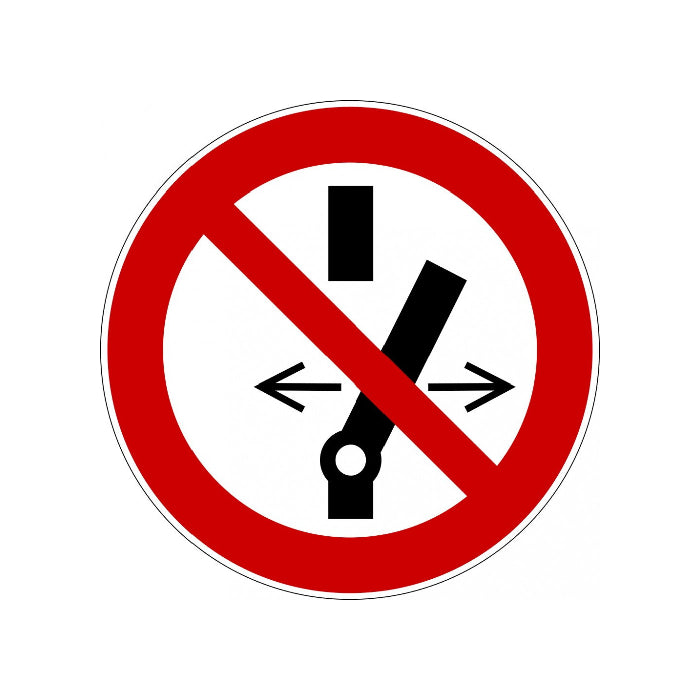 Verbotszeichen "Schalten verboten" - P031, nach ASR A1.3:2013, DIN EN ISO 7010 