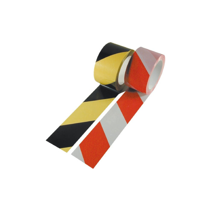 Selbstklebendes Warnband – 66 m x 66 mm, Bodenmarkierung für Innen & Außen 