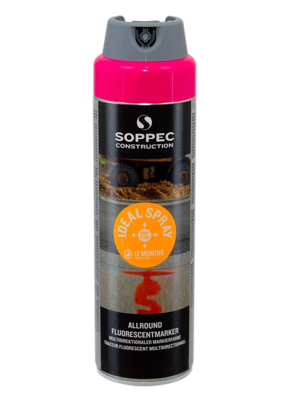 SOPPEC "Ideal Spray", 12 Monate, Pink 