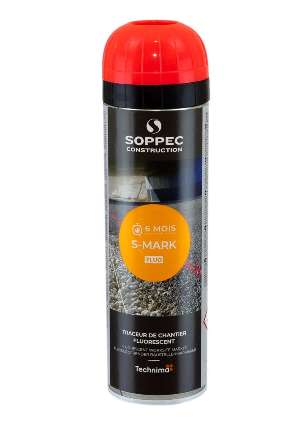 SOPPEC "S-Mark", 6 Monate, Rot 