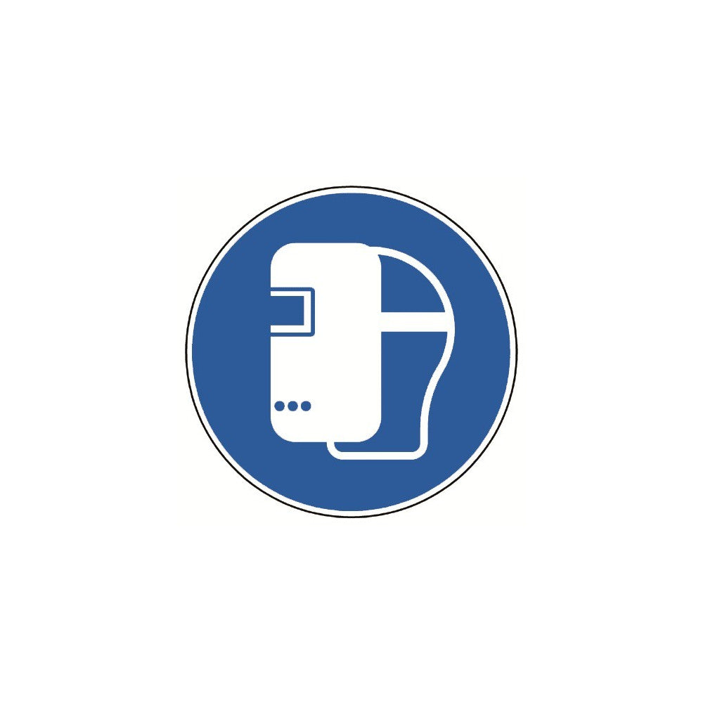 Gebotszeichen "Schweißmaske benutzen", M019 
