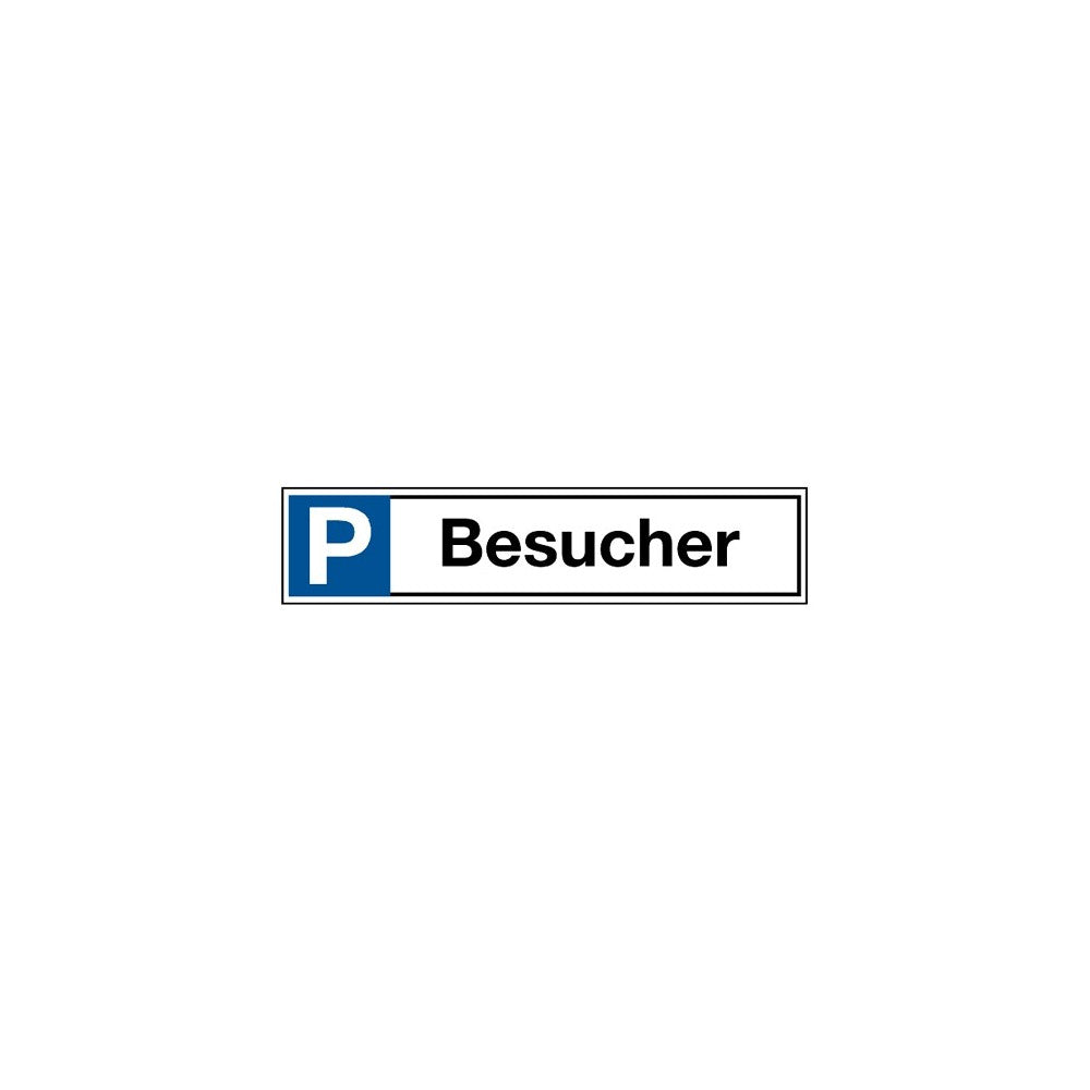 Stellplatzkennzeichnung "Besucher" 